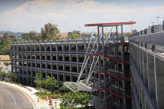 New parking structure